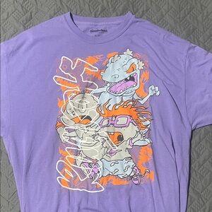 Nickelodeon Lavender Cartoon Tee